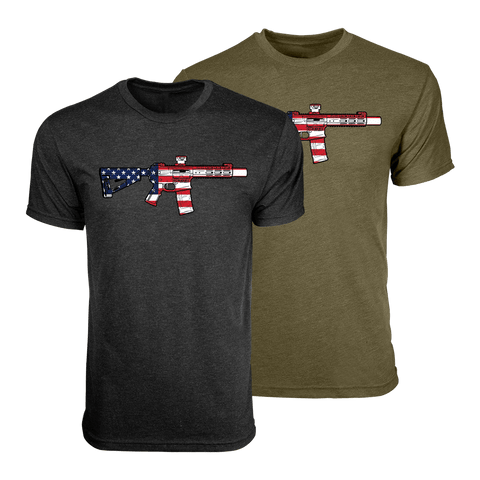 Hand Drawn SBR Flag T-Shirt