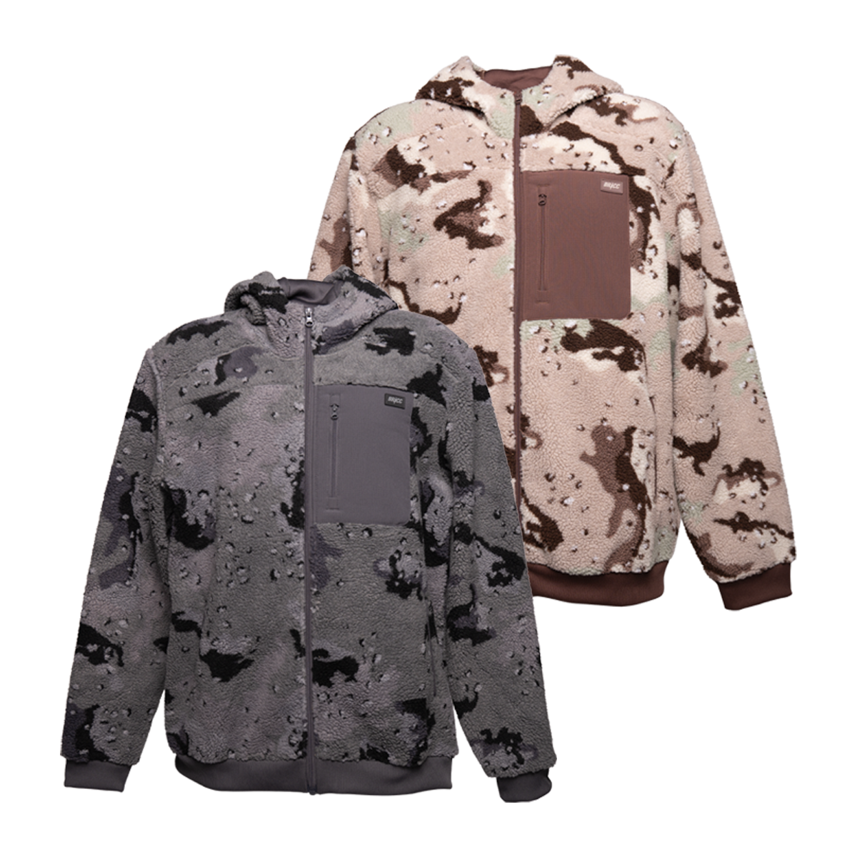 Gothic Serpent Zip Up Sherpa Jacket