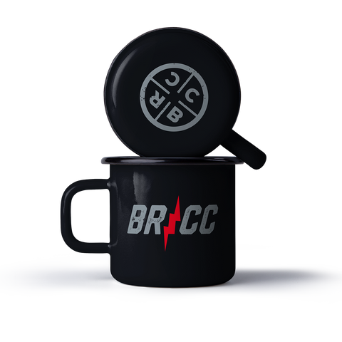 Black Magic Enamel Mug
