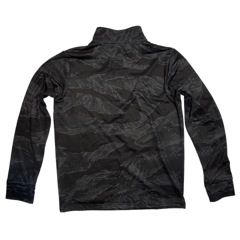 MO Grenade Waffle Fleece Quarter Zip Pullover