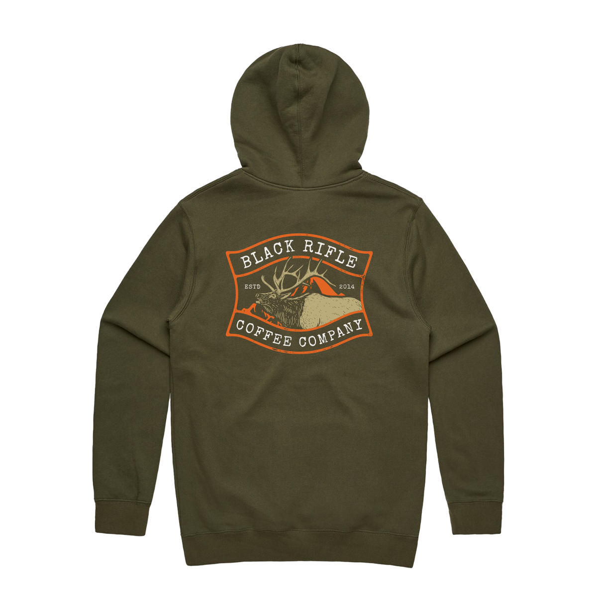 Elk Badge Pullover Hoodie
